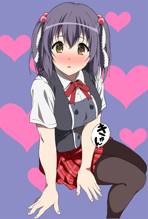 anime amagi brilliant park tsuchida kanae black pantyhose girl nylon tights legs