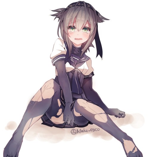 kantai collection hatsuzuki pantyhose feet bodystocking anime girl legs skirt