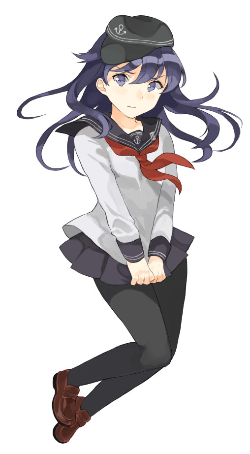 kantai-collection-akatsuki-pantyhose-lolicon-anime-girl-black-tights-loli-legs