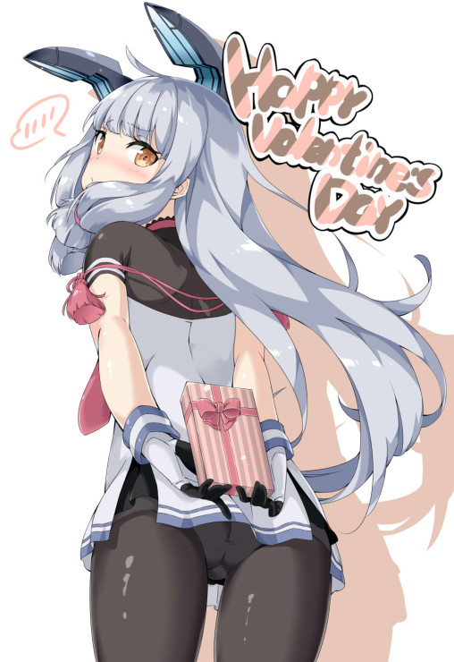 kantai-collection-murakumo-pantyhose-ass-anime-girl-black-tights-nylon-panties-ecchi-thick-thighs