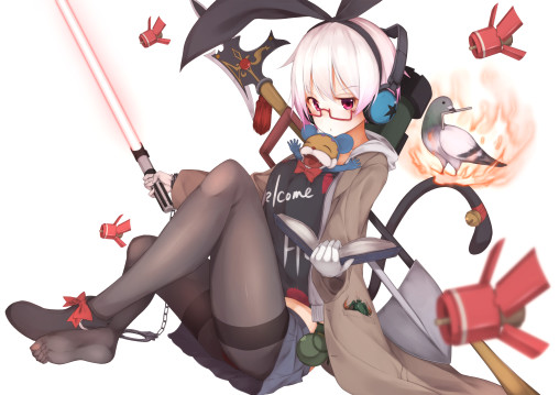 kantai-collection-shimakaze-feet-pantyhose-nylon-legs-anime-girl-black-tights-glasses-megane