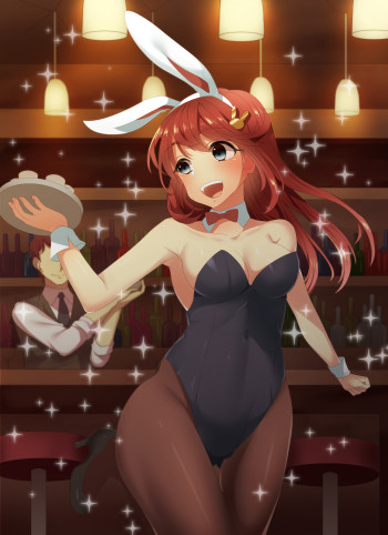 black-pantyhose-anime-bunny-girl-black-tights-nylon-legs-bunny-ears