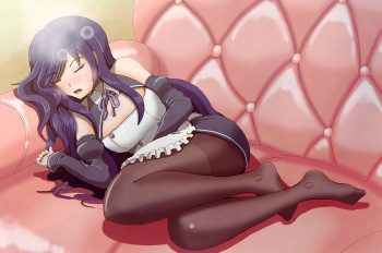 dream-c-club-reika-nylon-feet-anime-pantyhose-girl-black-tights-long-legs