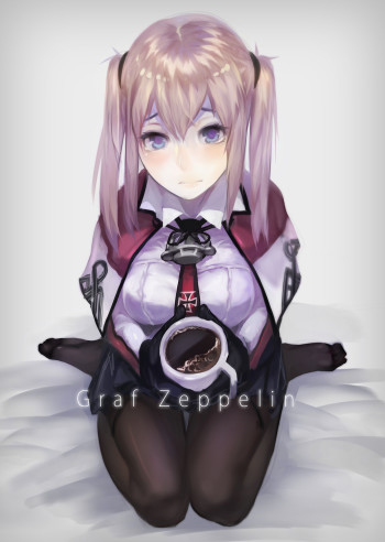 kantai collection graf zeppelin pantyhose feet nylon stockings black tights toes