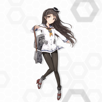 kantai-collection-tokitsukaze-kitazawa-shiho-pantyhose-anime-girl-black-tights-nylon-legs