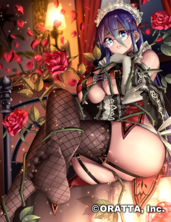 sennen sensou aigis nylon feet stockings anime girl glasses big boobs crossed legs