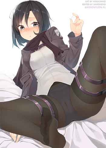 shingeki-no-kyojin-mikasa-ackerman-pantyhose-nylon-feet-tights