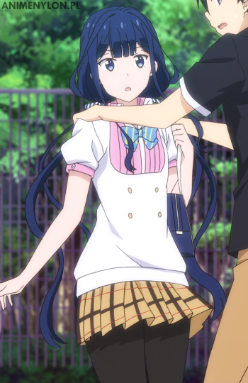 masamune-kun no revenge adagaki aki stockings anime girl pantyhose tights nylon miniskirt