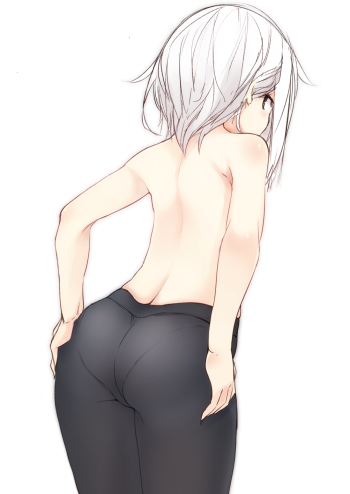 anime pantyhose stockings girl ass nylon legs black tights fetish hosiery