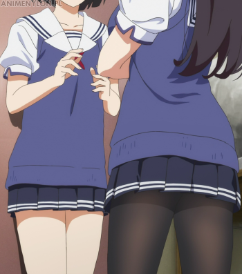 Saenai Heroine no Sodatekata flat kasumigaoka utaha stockings pantyhose anime black tights nylon legs