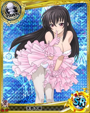 highschool dxd amano yuuma white stockings anime pantyhose nylon legs tights sweet lolita girl manga art