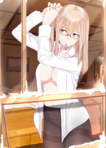 kantai collection graf zeppelin dressing pantyhose underwear lingerie ecchi stockings tights nylon boobs