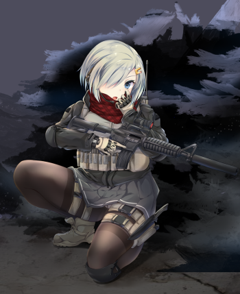 kantai collection hamakaze pantyhose anime gun girl tights nylon stockings