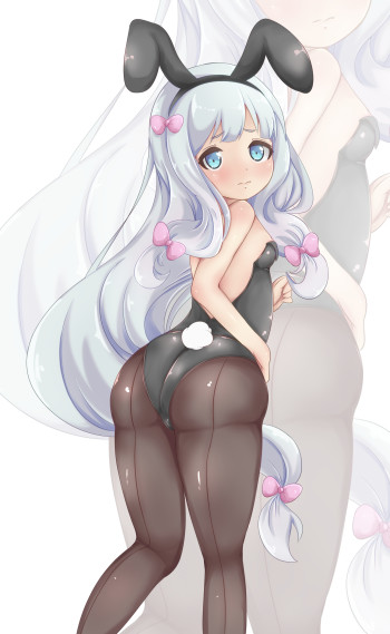 ero-manga sensei izumi sagiri ass stockings thick thighs lolicon anime loli girl pantyhose nylon legs