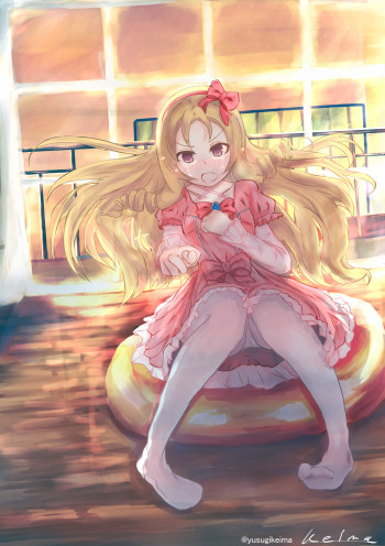 eromanga sensei yamada elf feet stockings anime lolicon girl sweet lolita loli tights pantyhose nylon