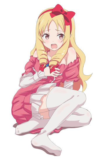 eromanga sensei yamada elf feet stockings white kneesocks thighhighs legs sweet lolita lolicon girl loli anime
