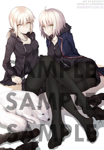 fate grand order saber alter jeanne d'arc black stockings feet pale skin pantyhose tights nylon legs
