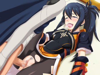 fire emblem oboro sex hentai pussy pubic hair ahegao torn stockings ripped tights pantyhose manga art