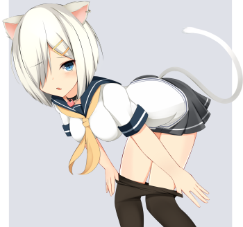 kantai collection,hamakaze,cain (artist),inosennto (artist),inosennto007 (artist)