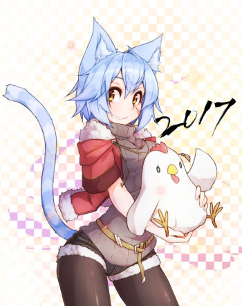 anime cat girl stockings nylon legs tights nekomimi moe pantyhose
