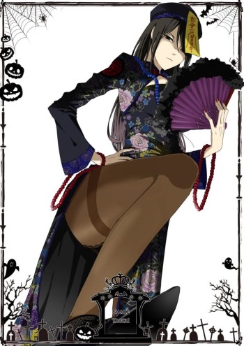 durarara yagiri namie stockings pantyhose anime girl nylon legs tights chinese dress