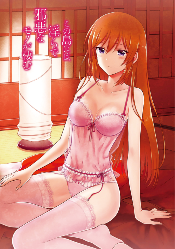 kono shima ni wa midara de jaaku na mono ga sumu lingerie stockings garter straps anime ecchi sexy