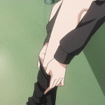 [GIF] accel world – kuroyukihime