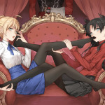 (SHiRONEKO ) fate series – saber, tohsaka rin (10 PICs)